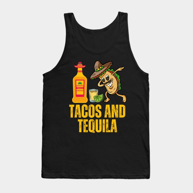 Tacos and Tequila Tank Top by aesthetice1